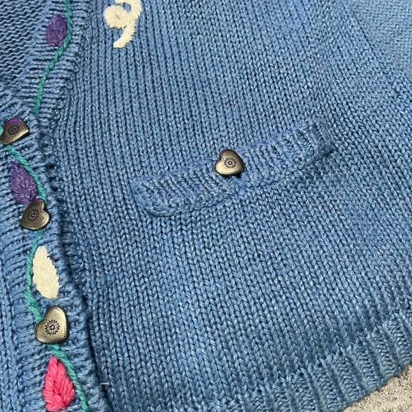 Vintage jantzen embroidered cardigan sweater - Picture 2 of 8